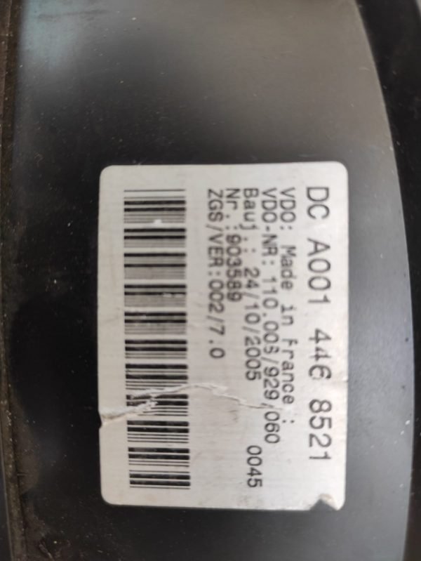 WhatsApp Image 2022-06-12 at 08.43.27 (2) Mercedes Benz Sprinter Tacho Kombiinstrument A0014468521