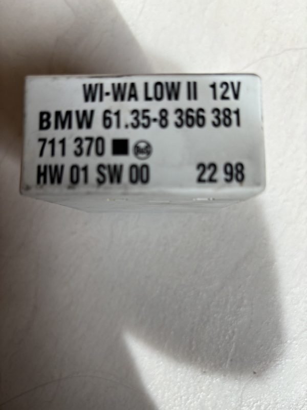 BMW E36 Wischer Wascher Relais Steuergerät 61358366381 711370