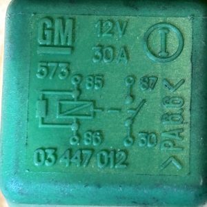 photo_2024-03-30_01-25-35 GM 03447012 Opel Astra Corsa Vectra Mehrzweck Relais 12V 30A