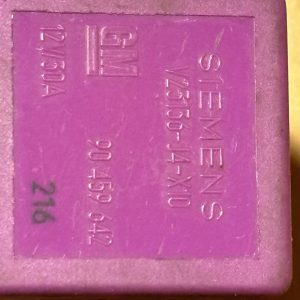 V23136J4X10 V23136-J4-X10 Ej201nvtab Relay module for Opel Vectra #640098-89