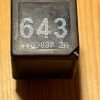 Audi VW Relais 8K0951253 Arbeitskontaktrelais 643 Arbeitsstromrelais Orig. J15