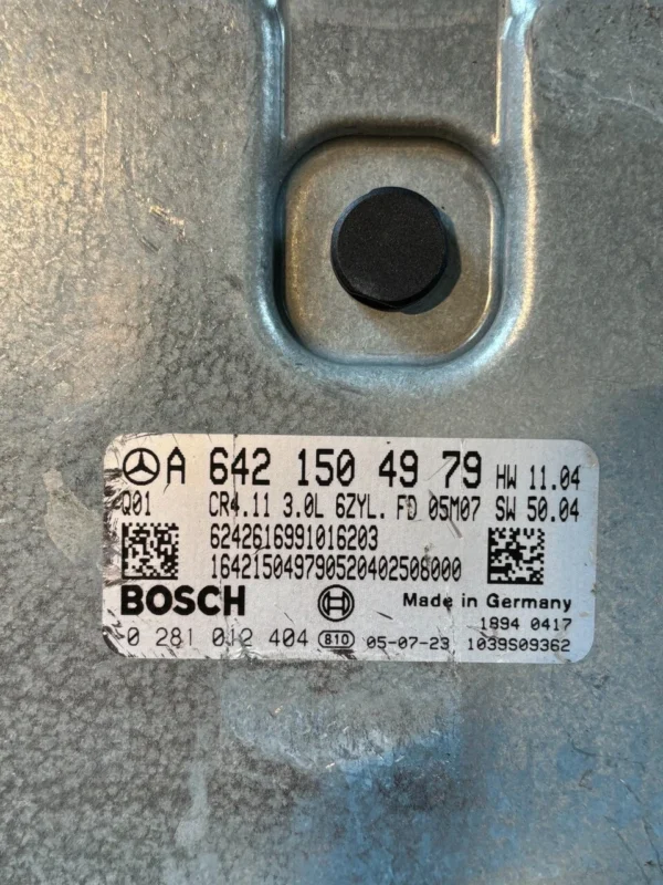 s-l1600 - 2025-10-03T160042.643 Control unit Mercedes E-Class W211 E 280 CDI A6421504979 0281012404
