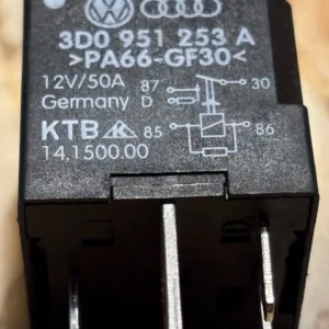 3D0951253A original Audi A4 A6 VW Relay Nr.433 Arbeitskontaktrelais Modul Relais