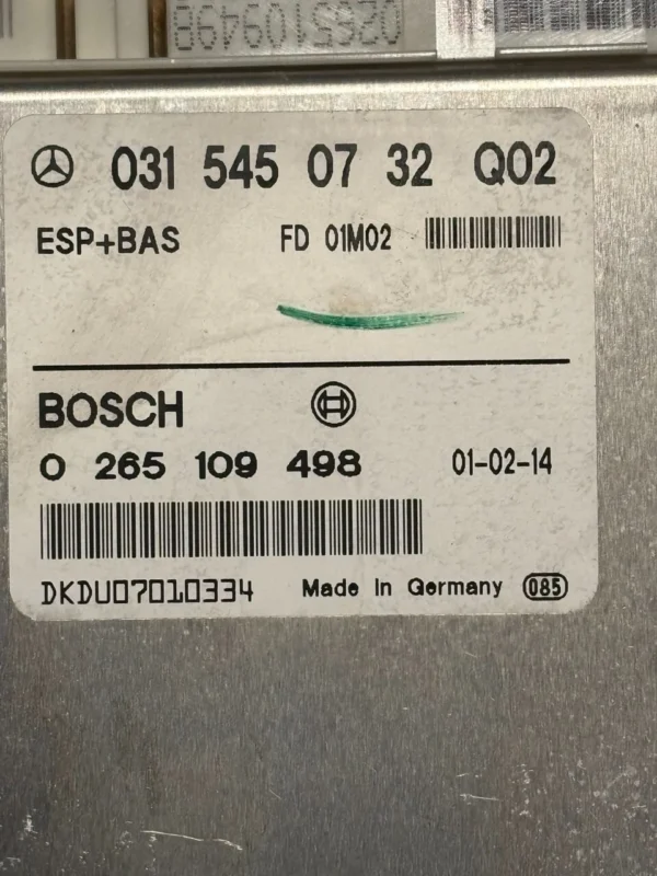 s-l1600 - 2025-10-07T204857.465 0315450732 0265109498 Bosch Mercedes Benz Esp Elektronische Stabilität Kontrolle