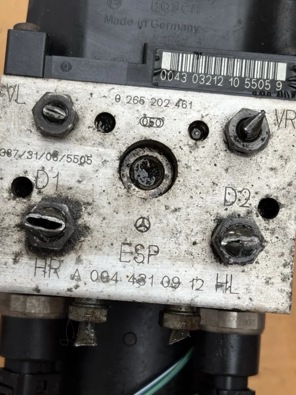 s-l1600 - 2025-10-30T190136.575 MERCEDES BENZ A-KLASSE W168 A170 CDI ABS Hydraulikblock A0044310912 0265202461