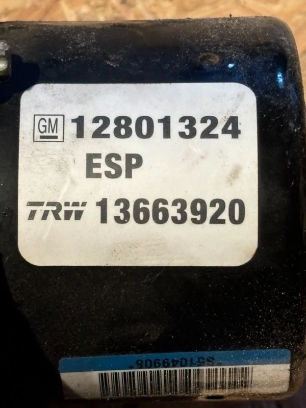 s-l1600 (36) Abs-Pumpe Saab 9-3 12801324 13663920 TRW 5445
