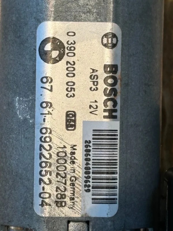 s-l1600 (62) Original BMW E91 Panoramadach Motor Antriebseinheit Schiebedach 6922652