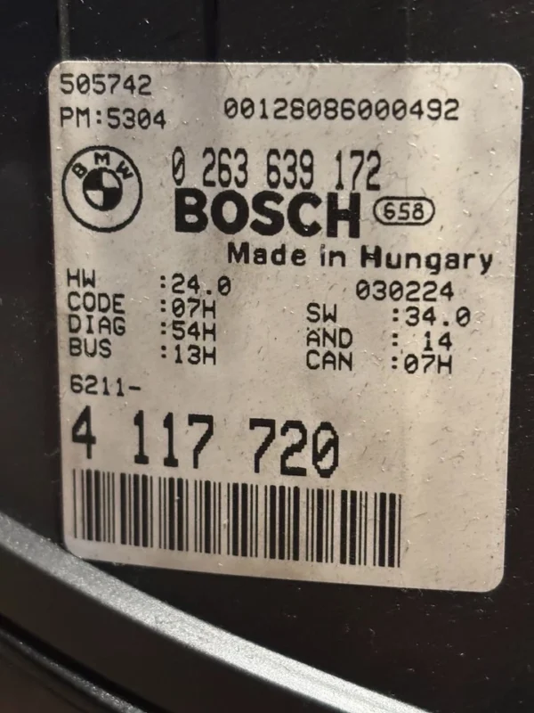 s-l960 - 2025-10-08T122702.194 BMW E46 318d 320d Tacho Kombiinstrument 0263639172 4117720 Aluringe