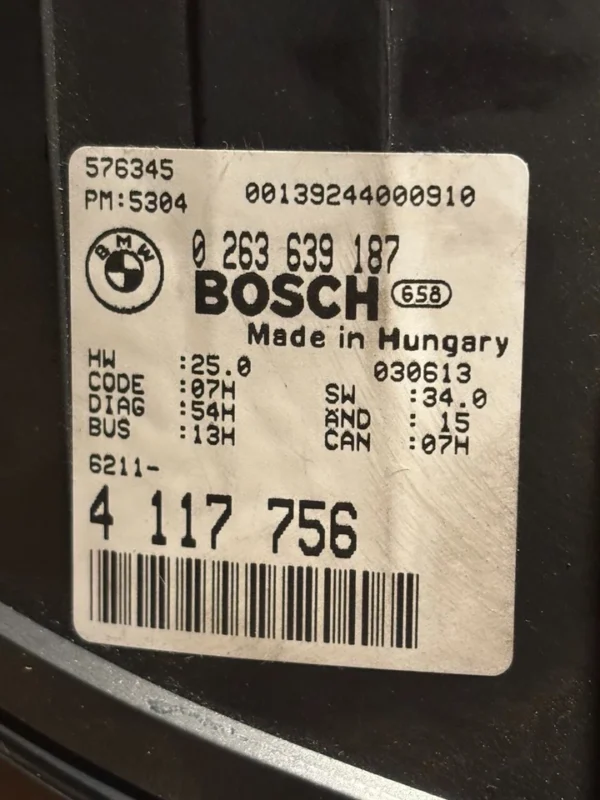 s-l960 - 2025-10-08T210626.335 BMW E46 318d 320d Tacho Kombiinstrument 0263639187 4117756 Aluringe