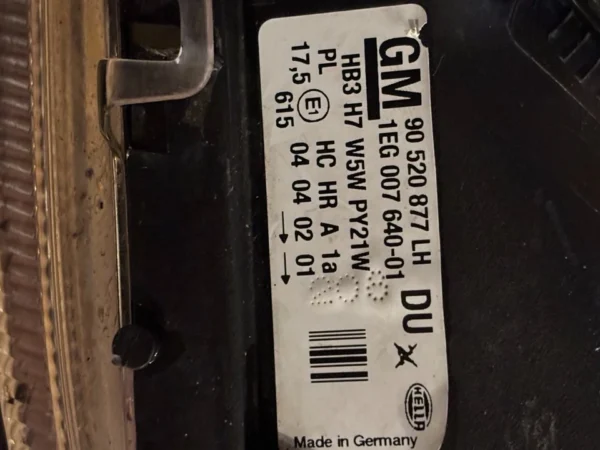 s-l960 - 2025-10-08T233416.202 90520877LH Scheinwerfer Links für OPEL ASTRA