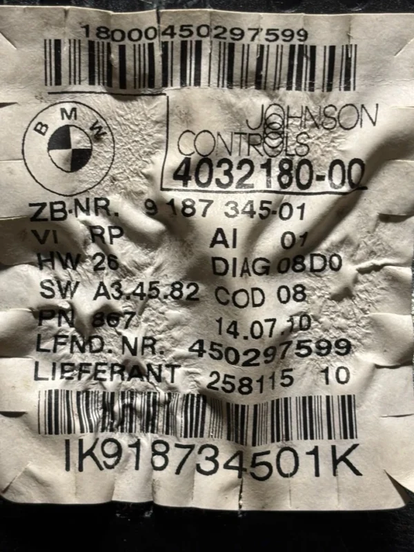 s-l960 - 2025-10-09T124553.877 BMW 3 Touring E91 Kombiinstrument 403218000 9187345012.00 Diesel 24381812