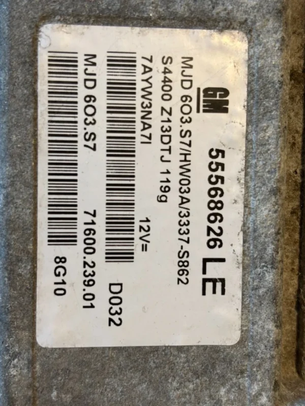 Opel ECU Corsa 1.3 CDTi Motorsteuergerät 55568626 LE